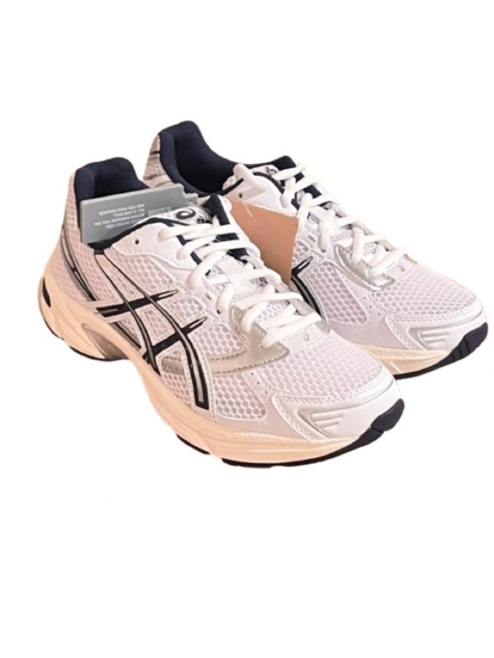 🆕-ASICS GEL-1130 "White/ Midnight" sneakers. Size: 6. NWT